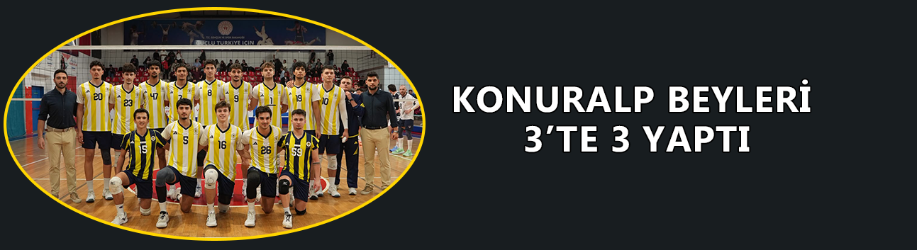 KENDİ EVİNDE RAKİP FENERBAHÇE’YE SET VERMEDİ