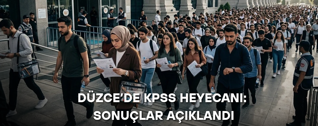 DÜZCELİ KPSS ADAYLARINA MÜJDE