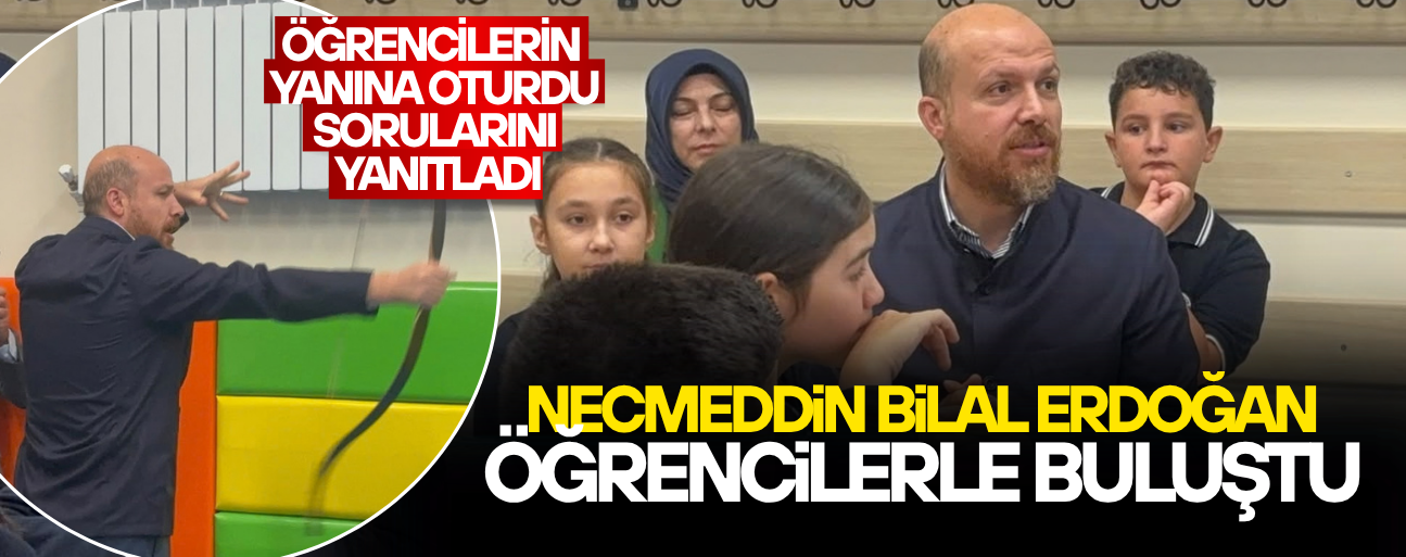 ERDOĞAN ÖĞRENCİLERLE BİRLİKTE OK ATTI