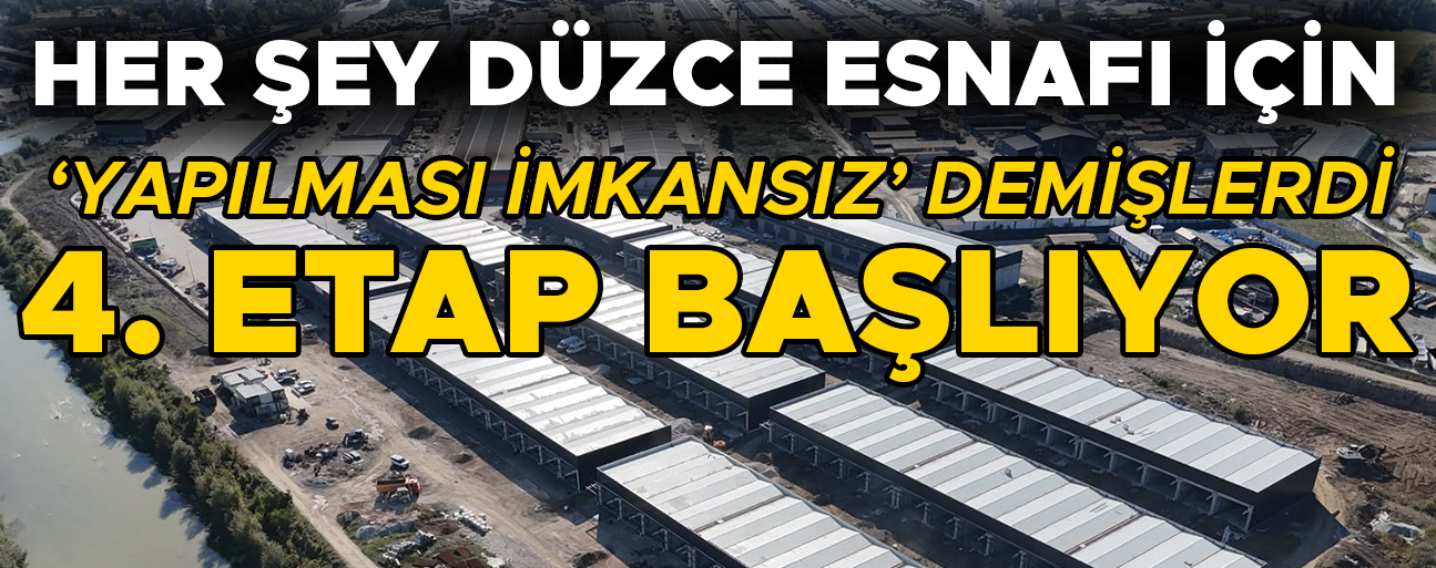 BUGÜN TOPLAM 274 DÜKKAN SAYISINA ULAŞILIYOR