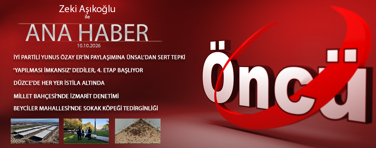 10 EKİM 2026 ÖNCÜ ANA HABER
