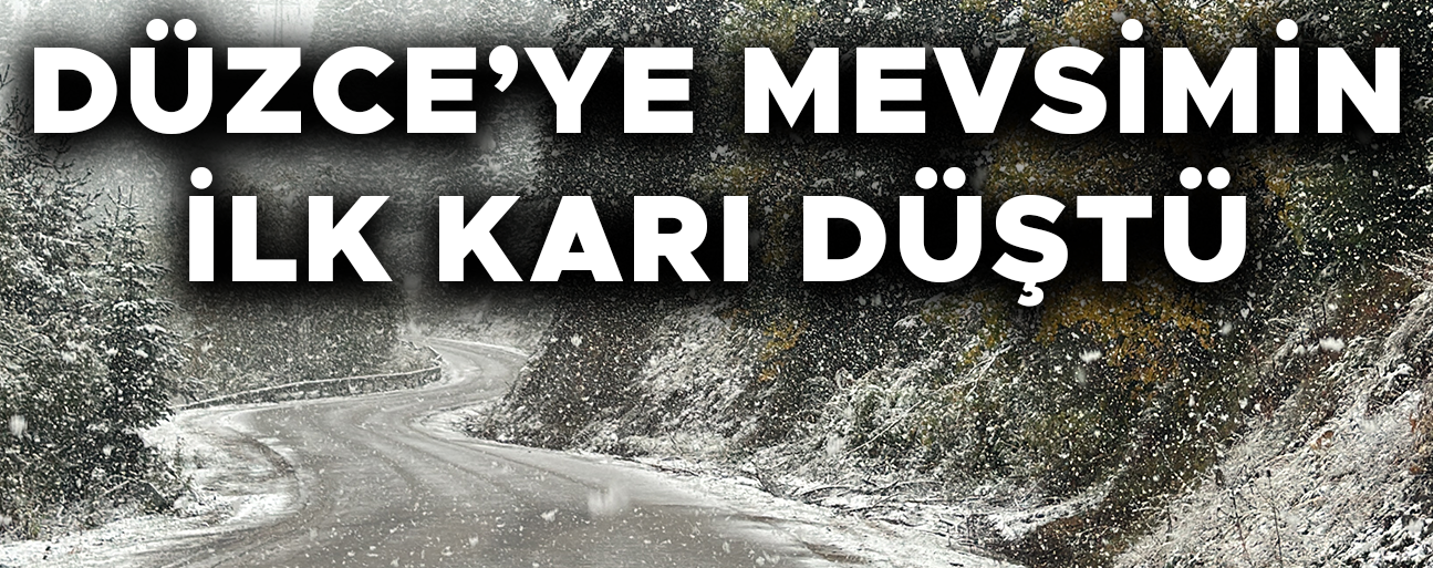 SAĞANAK YAĞIŞ YERİNİ KAR YAĞIŞINA BIRAKTI