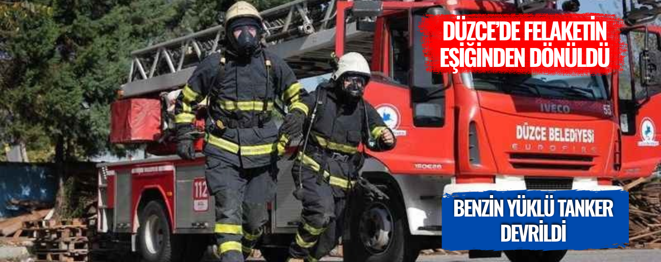 KAZADA TANKER SÜRÜCÜSÜ YARALANDI