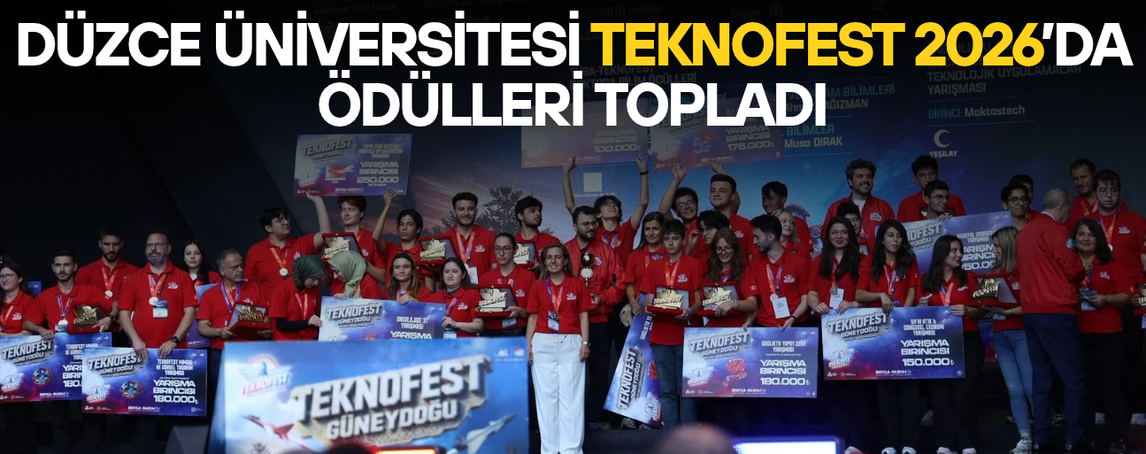 YÖK BAŞKANI ÖZVAR’DAN DÜZCE ÜNİVERSİTESİ STANDINA ZİYARET
