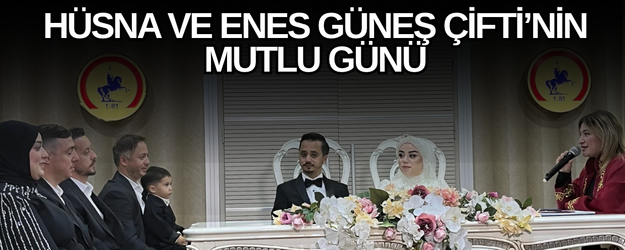BİR ÖMÜR BOYU SÜRECEK MUTLULUKLARI İÇİN ‘EVET DEDİLER