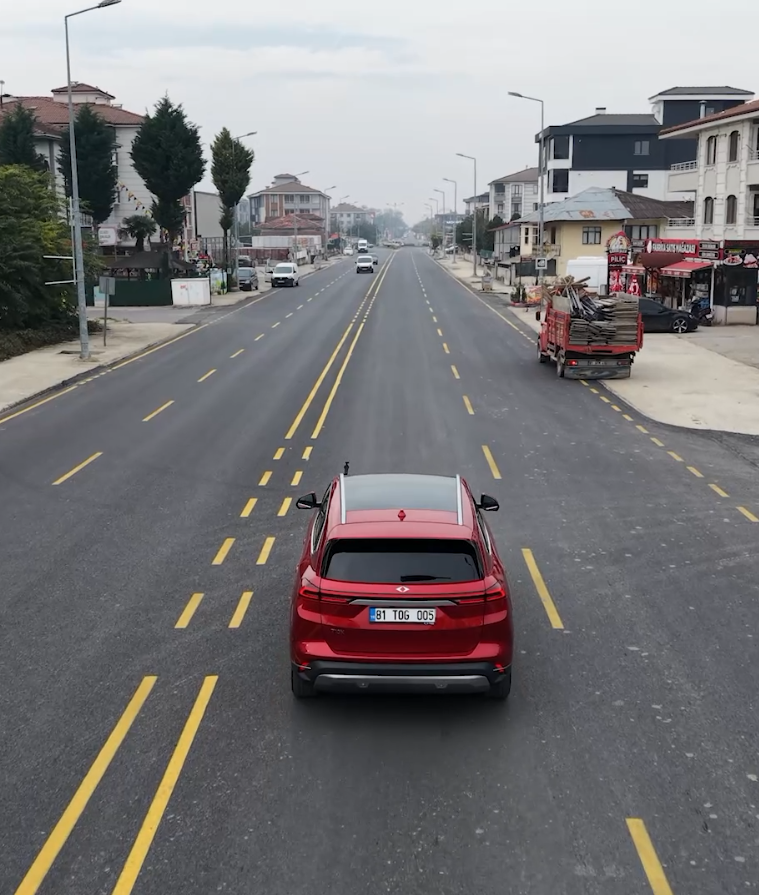 Keşir Ve Özlü Togg Ile Asfalt Test Sürüşü (1)