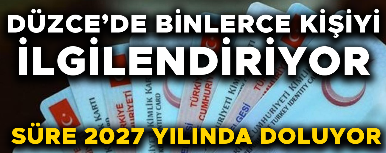 KİMLİK KARTLARI İÇİN GERİ SAYIM BAŞLADI