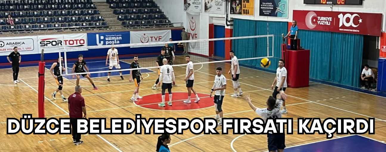 DÜZCE BELEDİYESPOR – KARAPINAR ANADOLU LEOPARLARI: 3-2