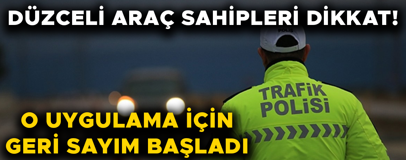 ARACINA TAKTIRMAYANLAR BÜYÜK CEZALAR ÖDEYECEK