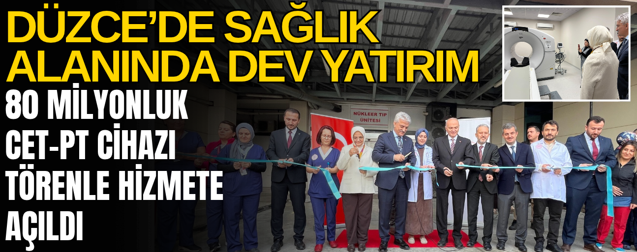 “DÜZCE BÜTÜN HİZMETLERE LAYIK BİR VİLAYET”