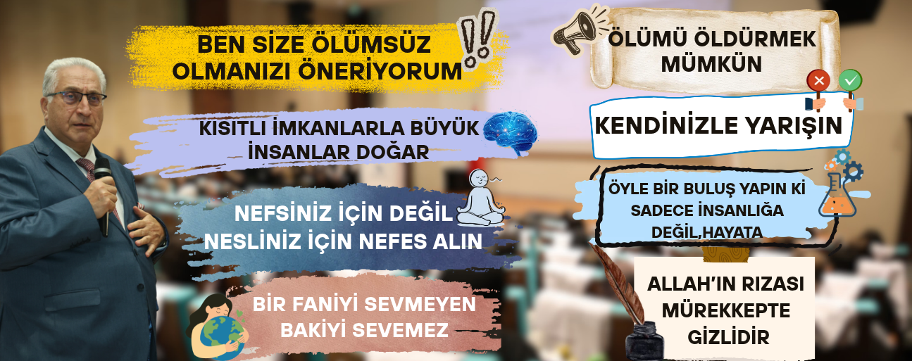 PROF. DR. İSMAİL HAKKI AYDIN'DAN İBRET VERİCİ SÖZLER