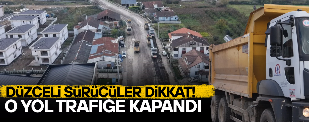 GAZHANE CADDESİ'NDE ASFALT MESAİSİ BAŞLADI