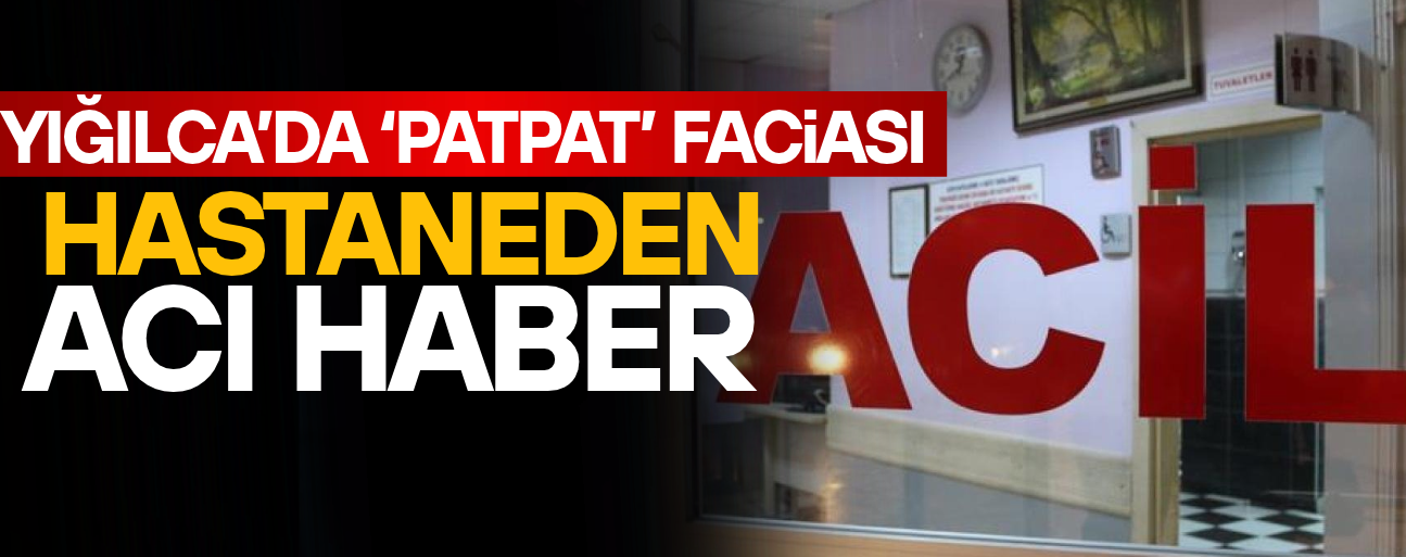 19 YAŞINDAKİ GENÇ HAYATINI KAYBETTİ