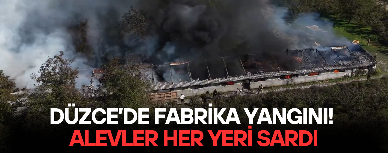 YANGIN İÇİN ÇOK SAYIDA EKİP SEFERBER OLDU