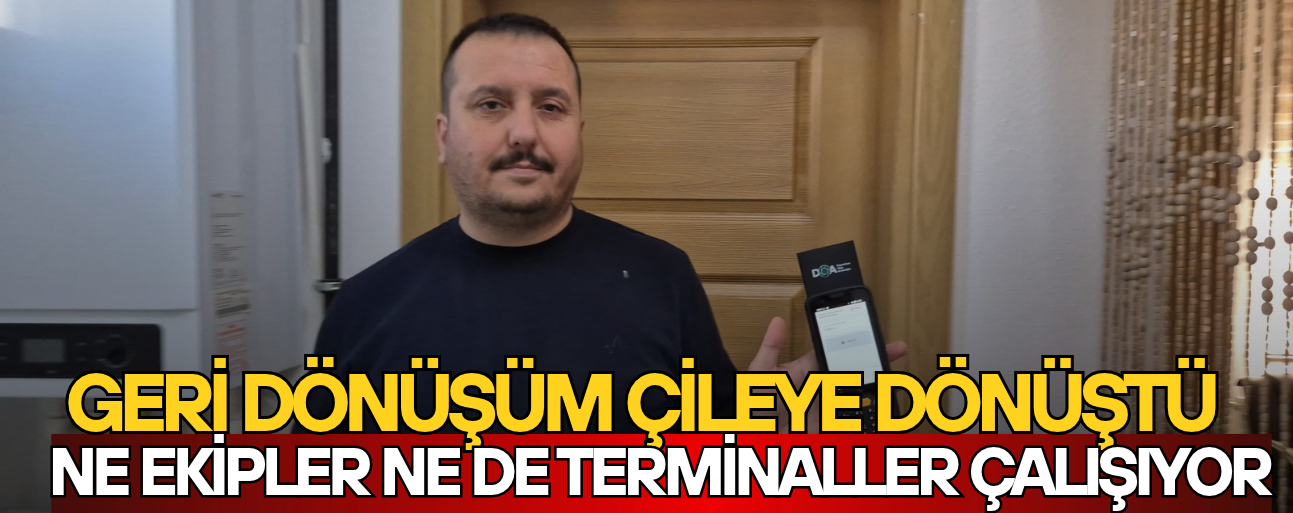 EKONOMİYE DEĞİL ÇÖPE DÖNÜYOR