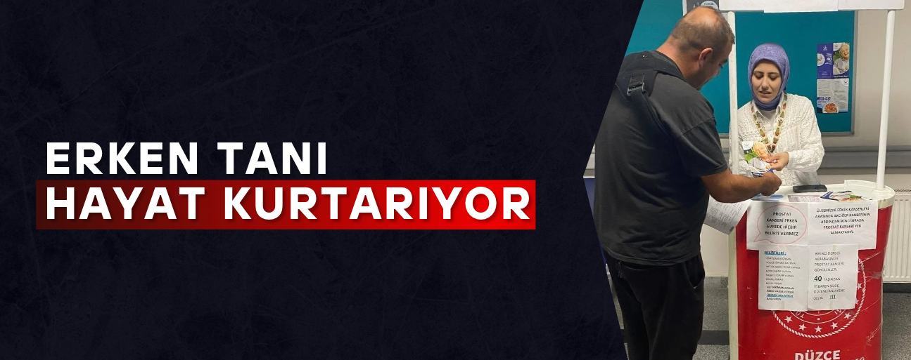 ÇİLİMLİ’DE KANSER FARKINDALIK STANDI AÇILDI