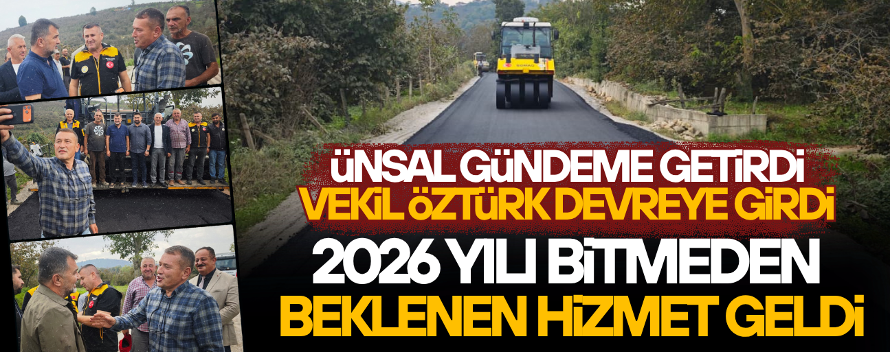 ÜNSAL: “VATANDAŞ İÇİN HAYRA VESİLE OLANDAN ALLAH RAZI OLSUN”