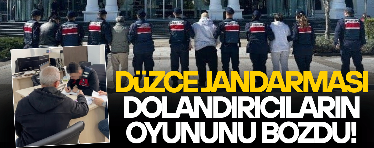DÜZCE MERKEZLİ BÜYÜK OPERASYONDA 9 TUTUKLAMA!