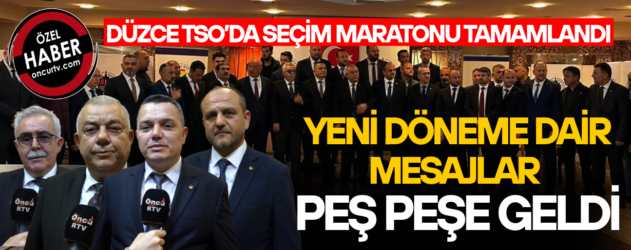 BAŞKANLARDAN ÖNCÜ HABER’E ÖZEL AÇIKLAMALAR