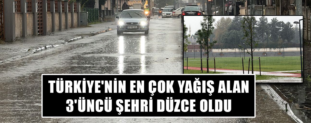 406,5 KİLOGRAM YAĞIŞ ÖLÇÜLDÜ