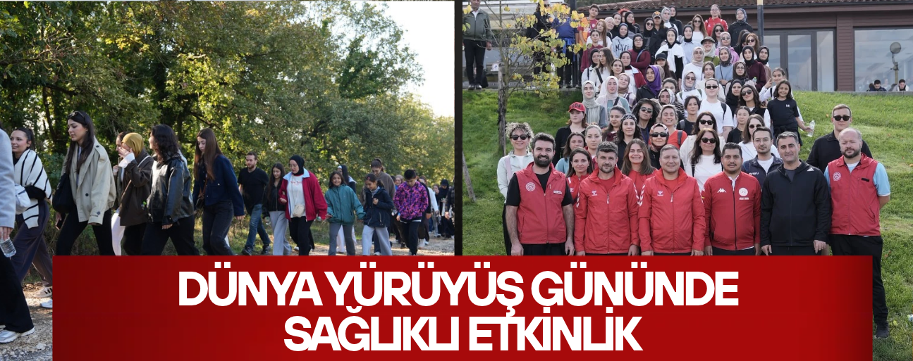 DOĞAL PARKURDA 5 KİLOMETRE YÜRÜDÜLER