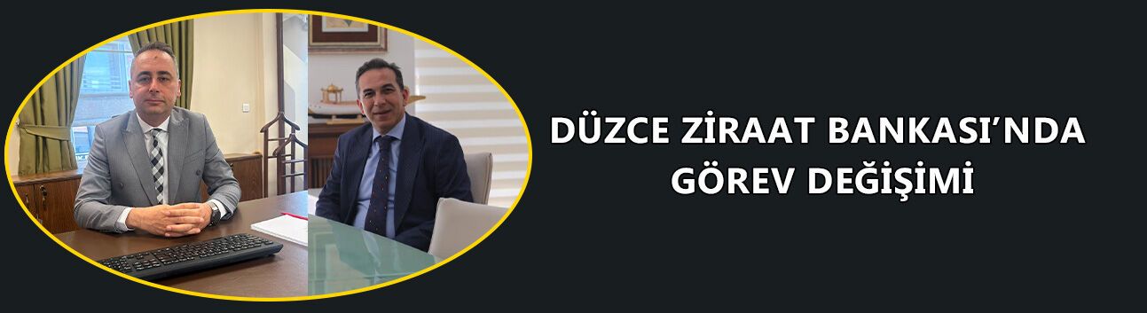 DENİZ ALP ZİRAAT BANKASI ANKARA/ERYAMAN ŞUBE MÜDÜRÜ OLDU